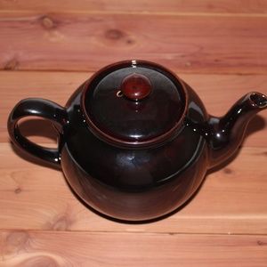 SADLER  ENGLAND Brown Betty pottery  vintage  teapot